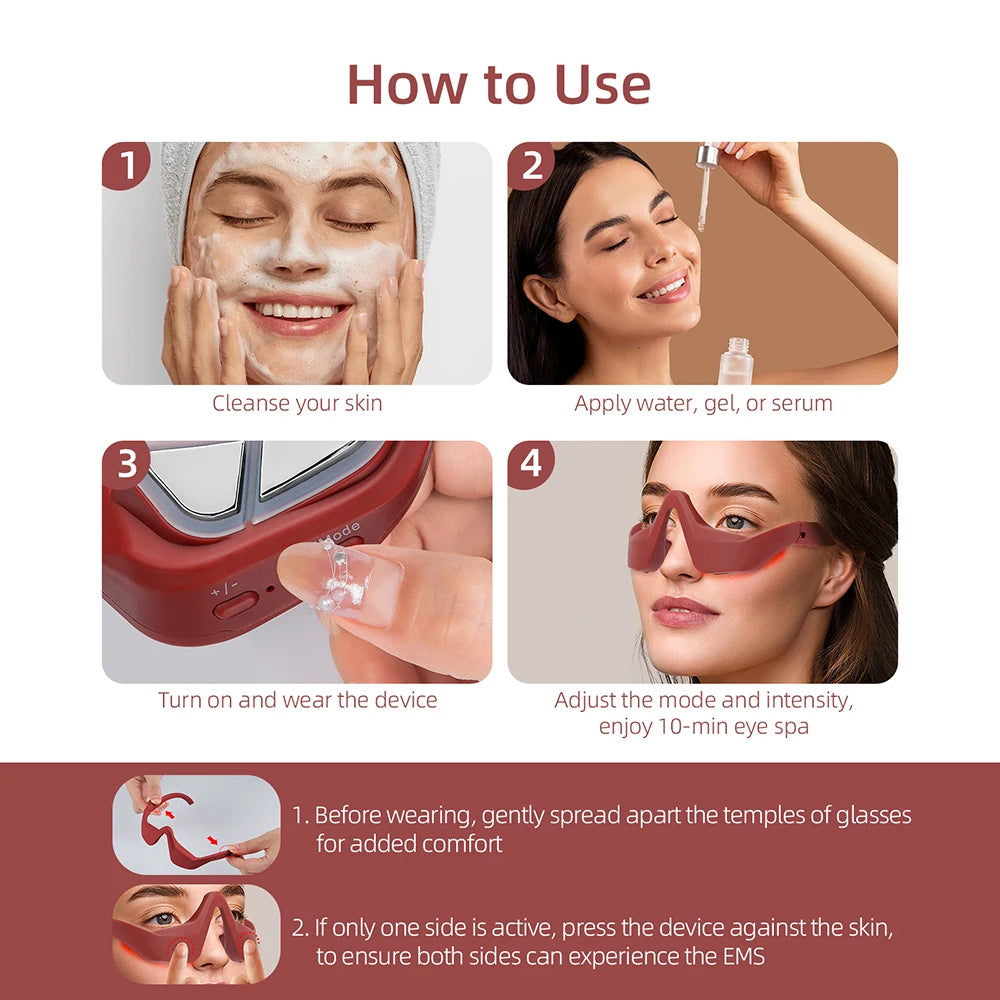 Red Light Eye Massager